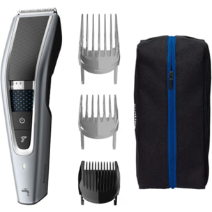 Tondeuse multi usages PHILIPS HC5630/15, molette réglable, 28 hauteurs de coupe, précision 1 mm, autonomie 90 mn