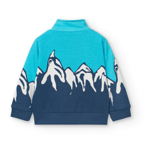 Chaqueta felpa estampada de bebé -BCI