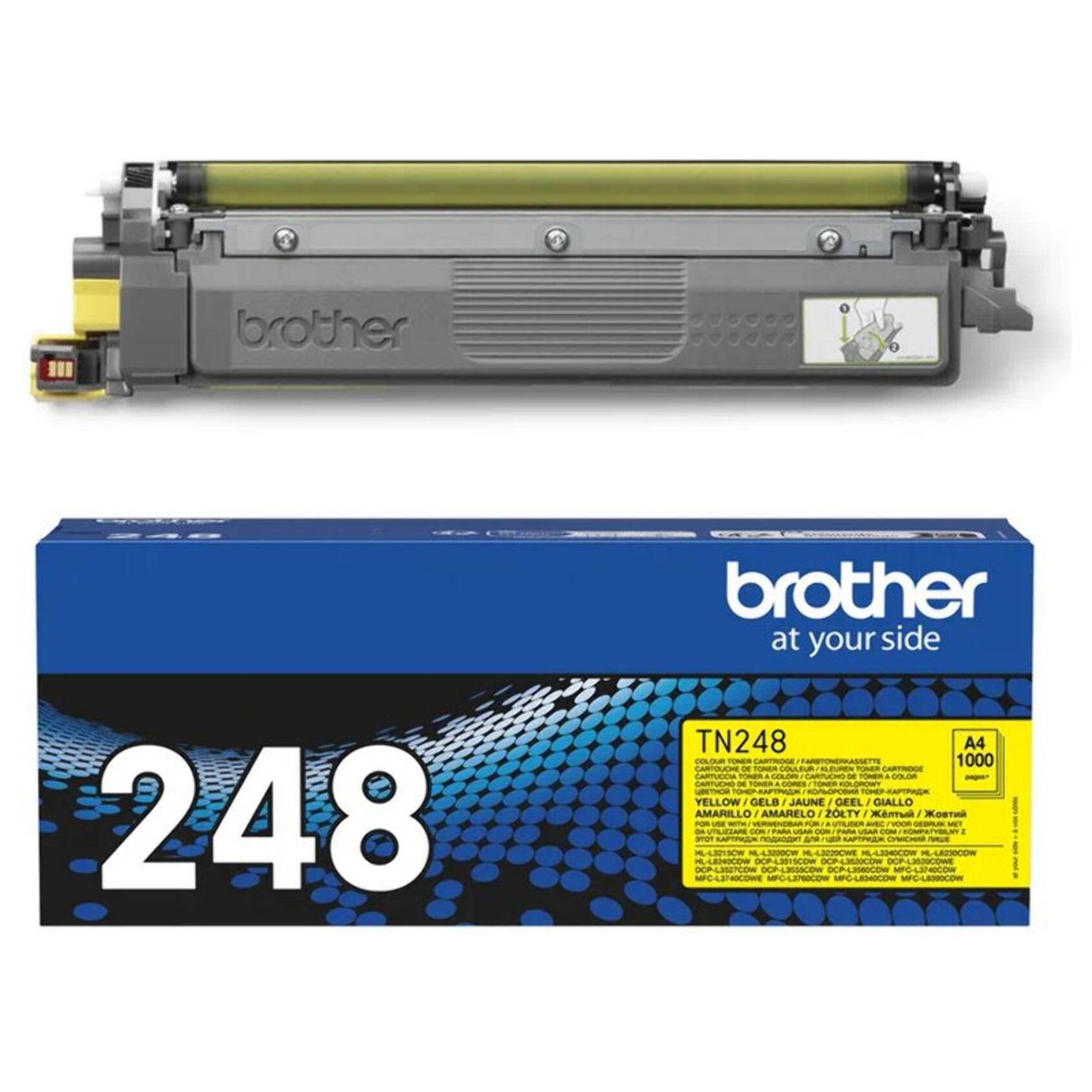 Toner BROTHER JAUNE HL-L3215/L3240