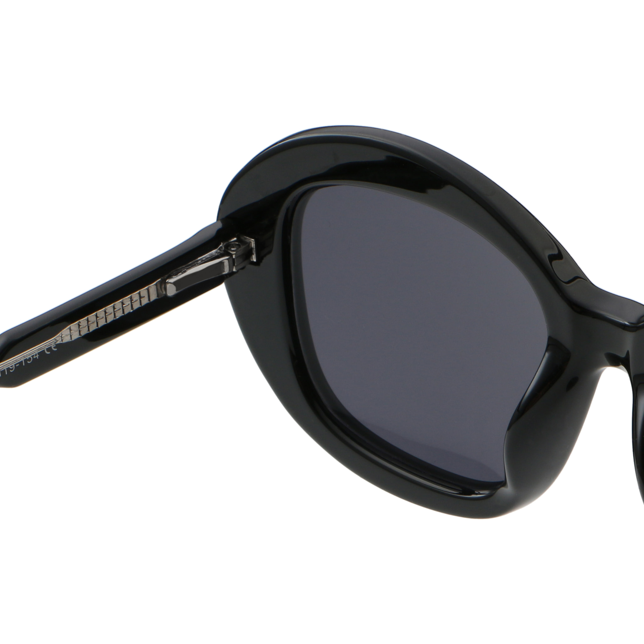 Gafas de sol OCEAN GDANSK - Negro brillante / Ahumada