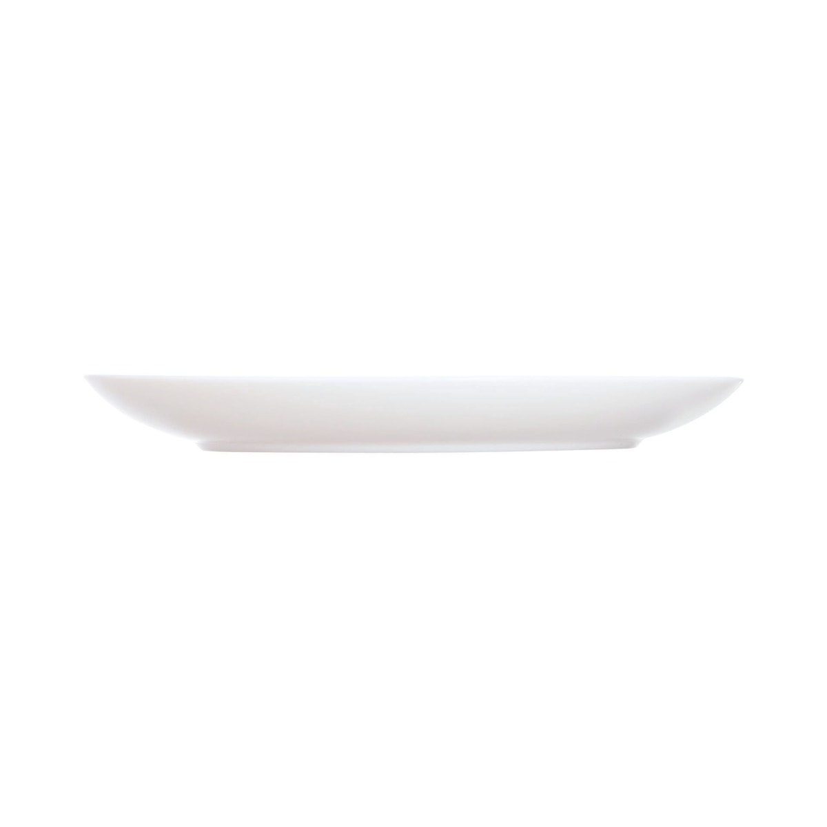 4 assiettes à dessert blanches 18 cm Apy - Luminarc