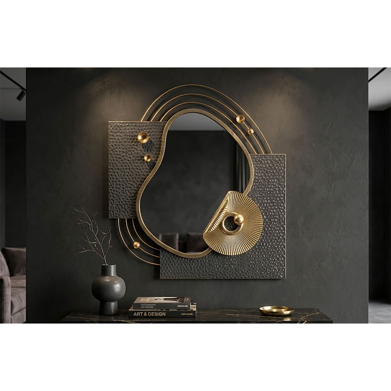 SPECCHIO DA MURO ART CM 80X7X72,4