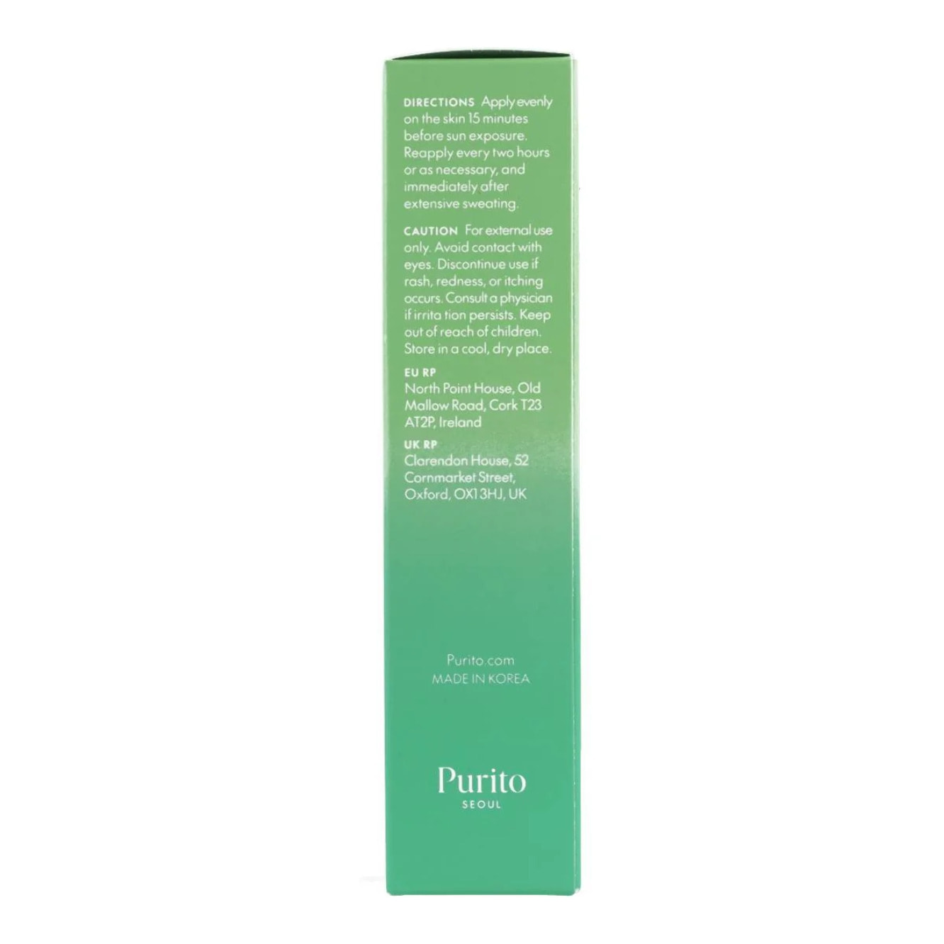 Protector solar Wonder Releaf Centella Daily Sun Lotion SPF50+ PA++++ Purito Seoul 60 ml