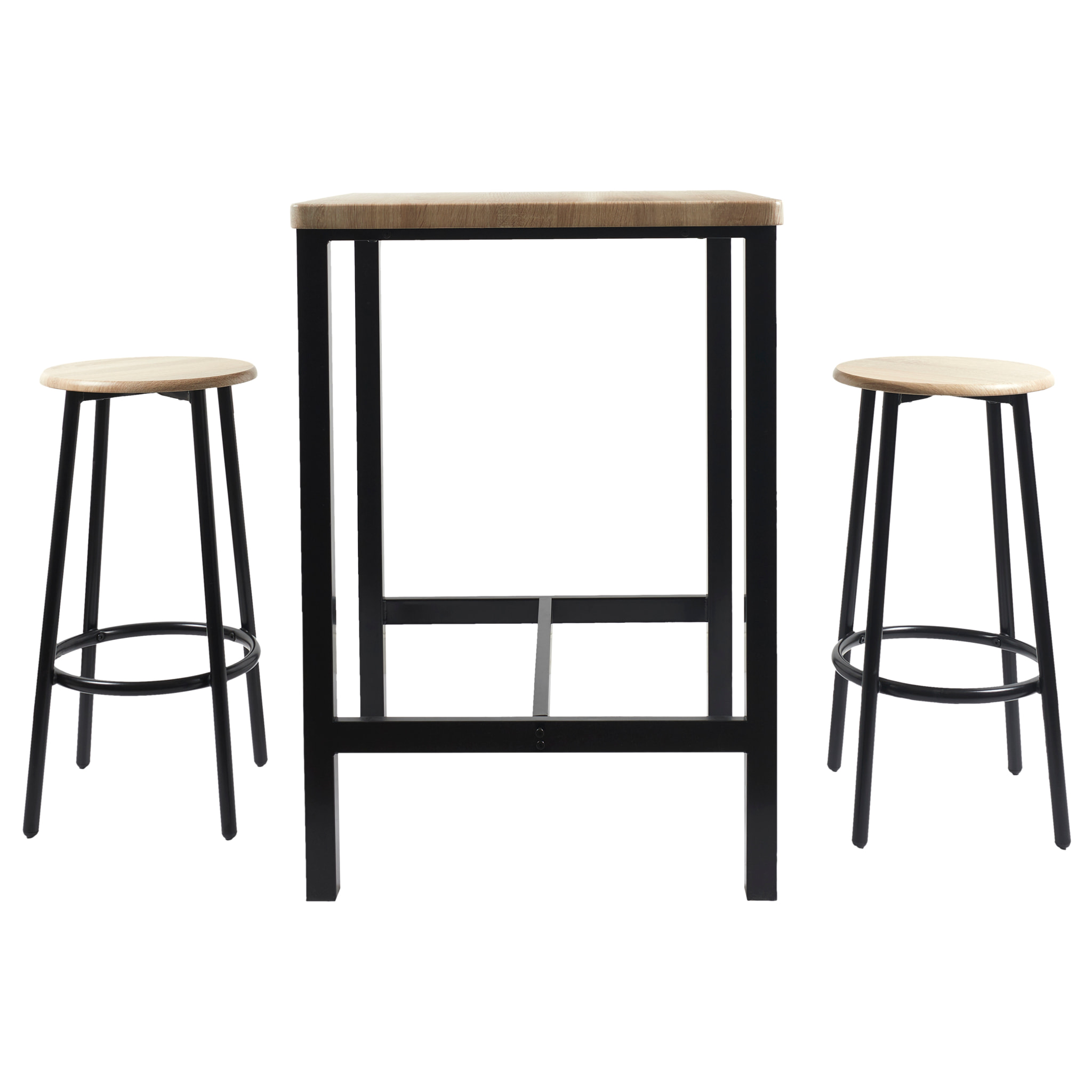Table Mange Debout Et 2 Tabourets Loka