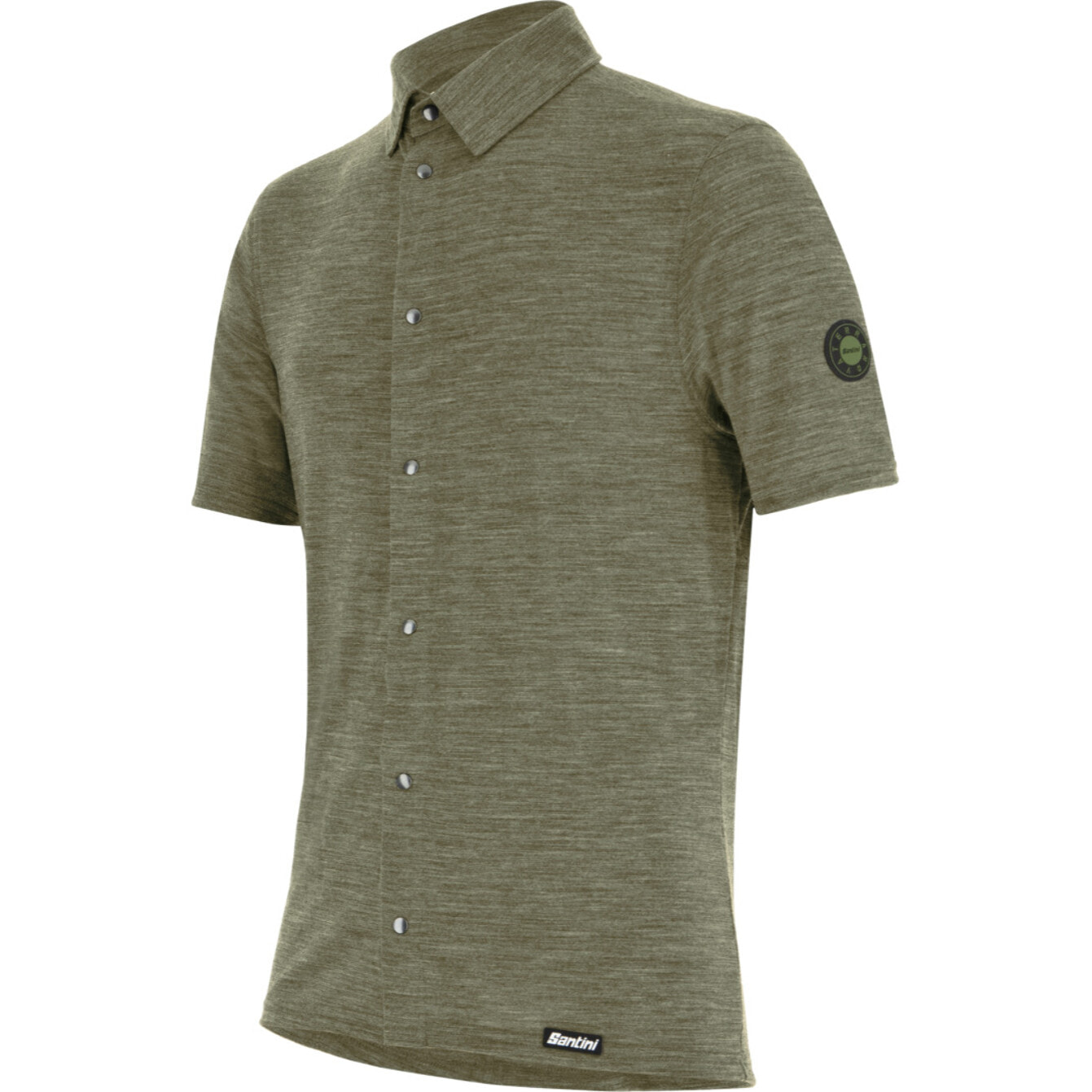 Gravel - Camisa Técnica - Verde Militar - Hombre