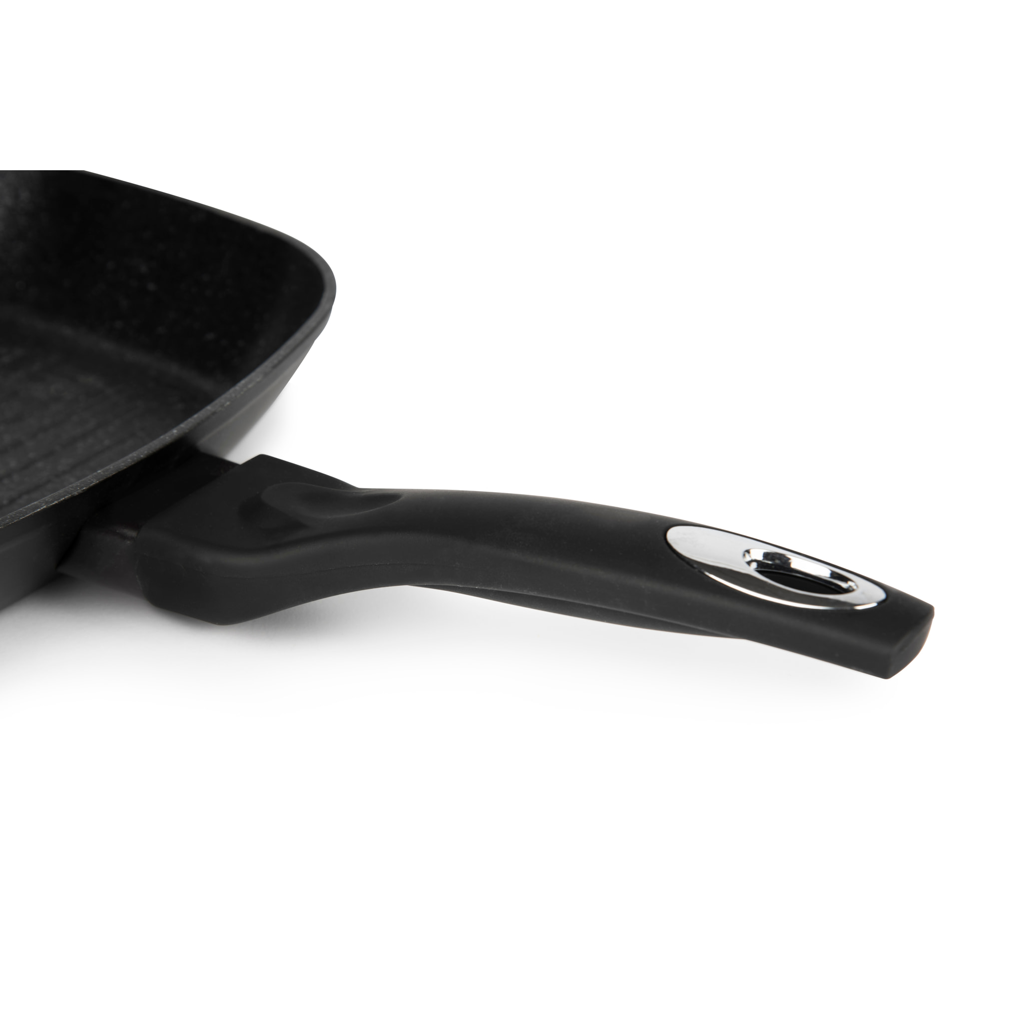 Poêle grill 28 × 28 cm Excelsa – Ecoenergy, Aluminium Noir