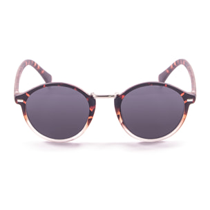 Gafas de sol PALO ALTO MARYLAND - Demi marrón superior con detalle blanco / Ahumada