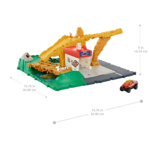 Matchbox Playset Action Drivers con 1 veicolo in scala 1:64 incluso Lui Matchbox Multicolor