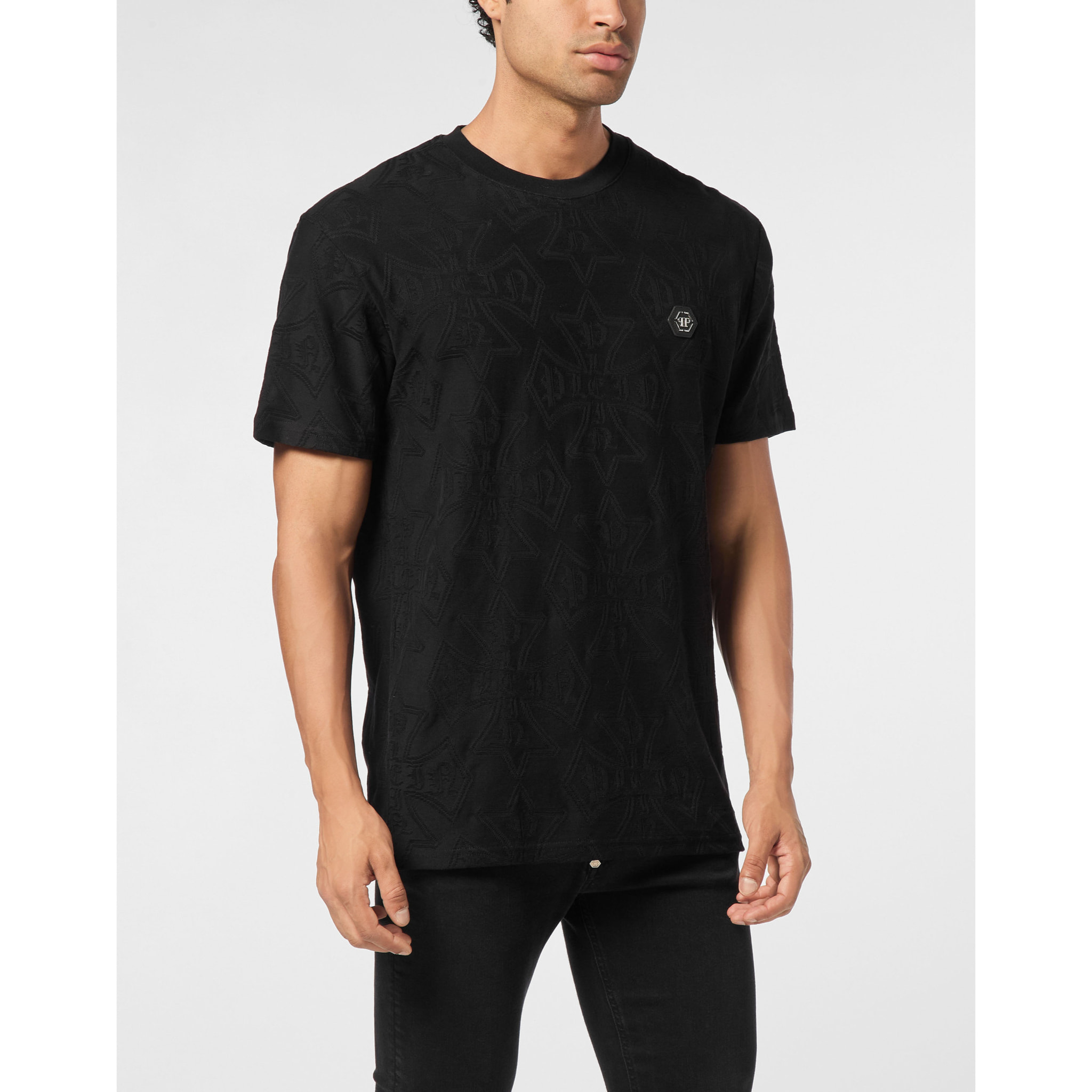 PHILIPP PLEIN Maglietta girocollo Ss CREST