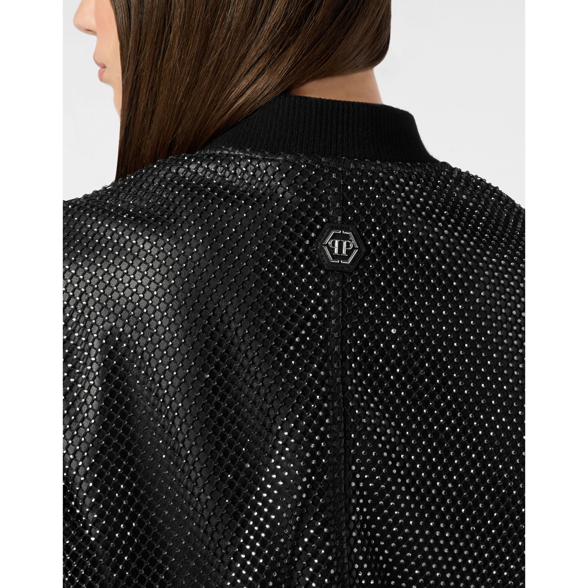 PHILIPP PLEIN Leather Bomber