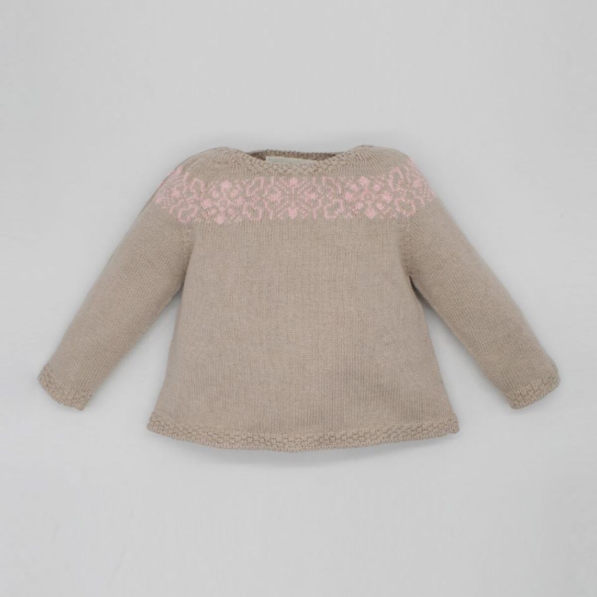 JERSEY PUNTO GRECA ROSA BEBÉ