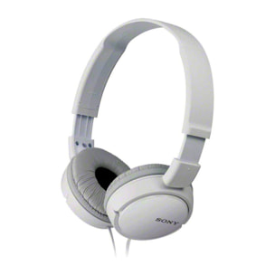 SONY MDRZX110W BLANCO AURICULARES DE DIADEMA DINÁMICO CERRADO JACK EN 90 GRADOS