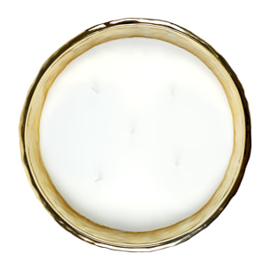 Bougie Parfumee Martelee Doree 5 Meches D21cm