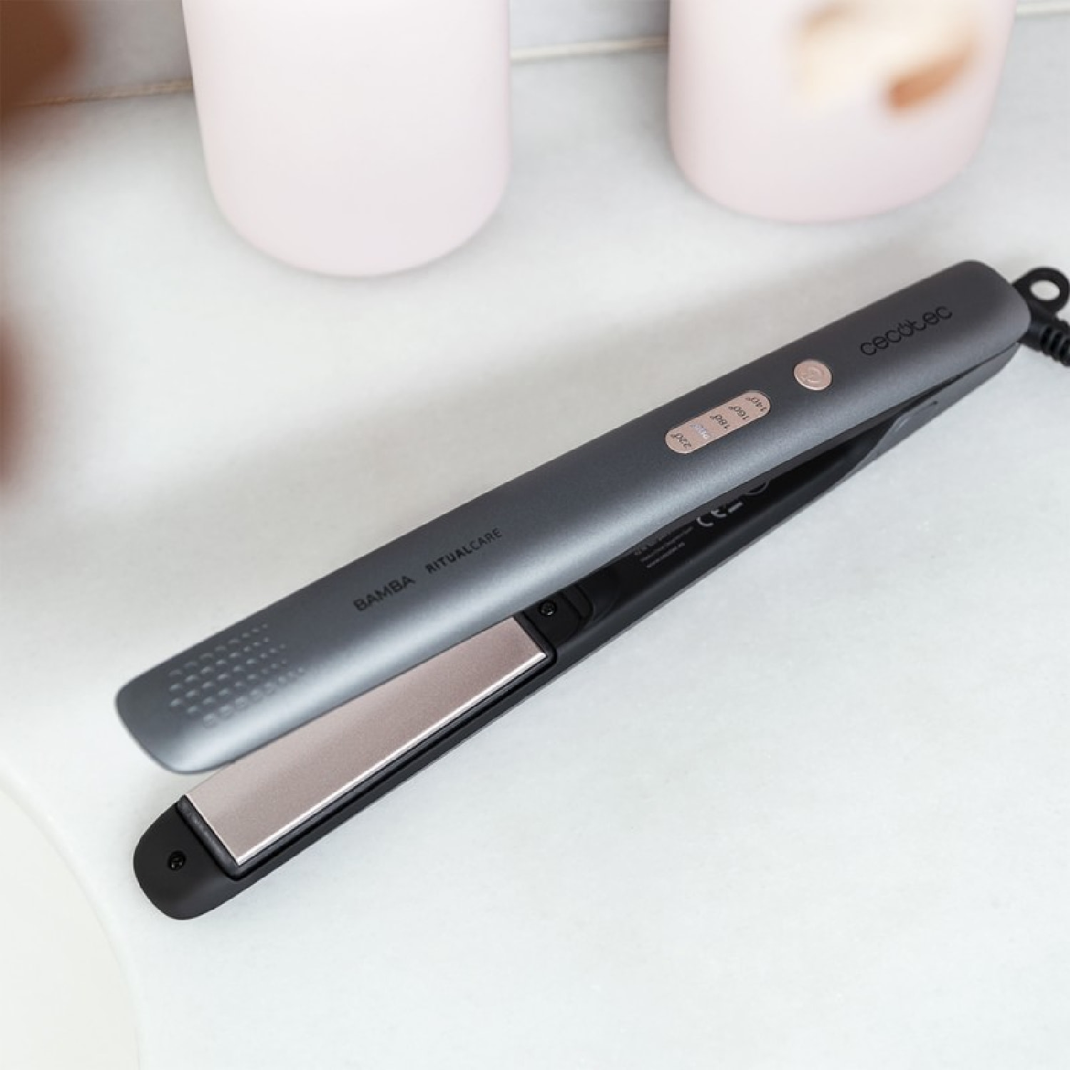 Cecotec Lisseur étroit avec fil RitualCare 890 Titanium