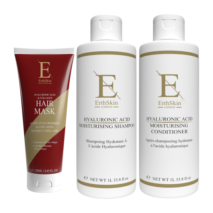 Desmaquillante bifásico + Crema de Día Ácido Hialurónico y Colágeno