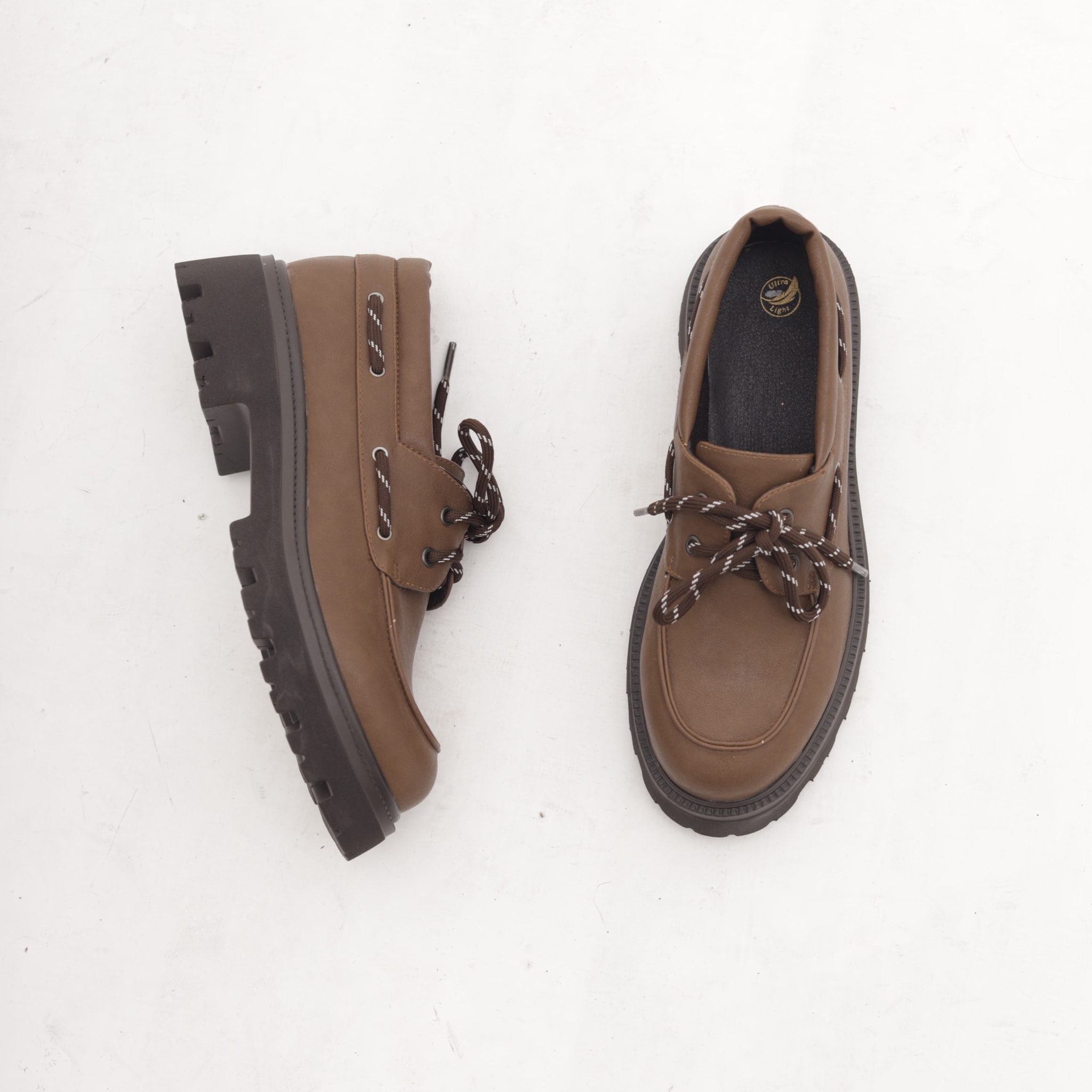 SCARPA STRINGATA VELA CUOIO