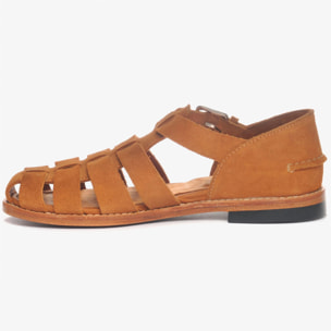 Sebago - Sandali Donna Marrone - Gurkha Fleshout Woman