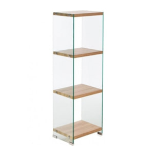 Bibliothèque en verre trempé - GLASS