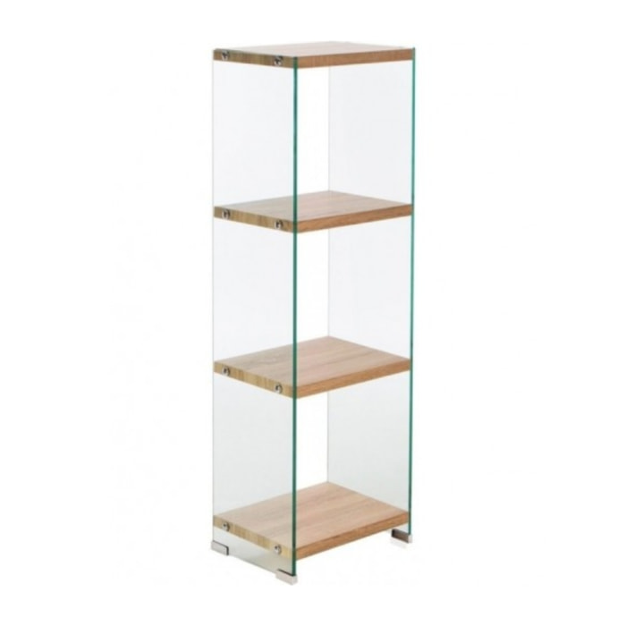Bibliothèque en verre trempé - GLASS