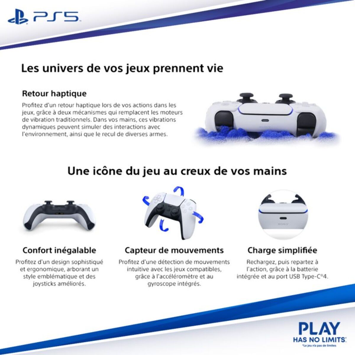 Manette SONY DUALSENSE GALACTIC PURPLE V3
