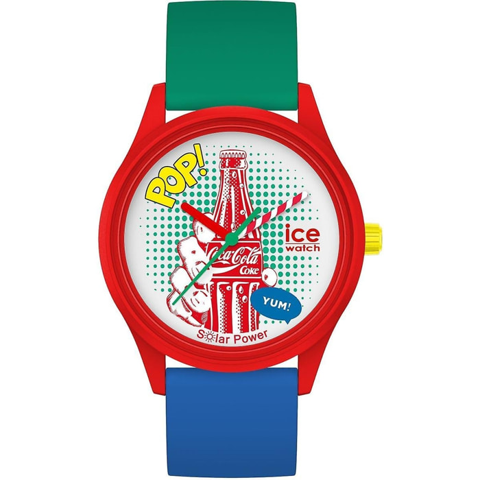 Reloj Ice 019902 Unisex Analogico Solar con Correa de Silicona