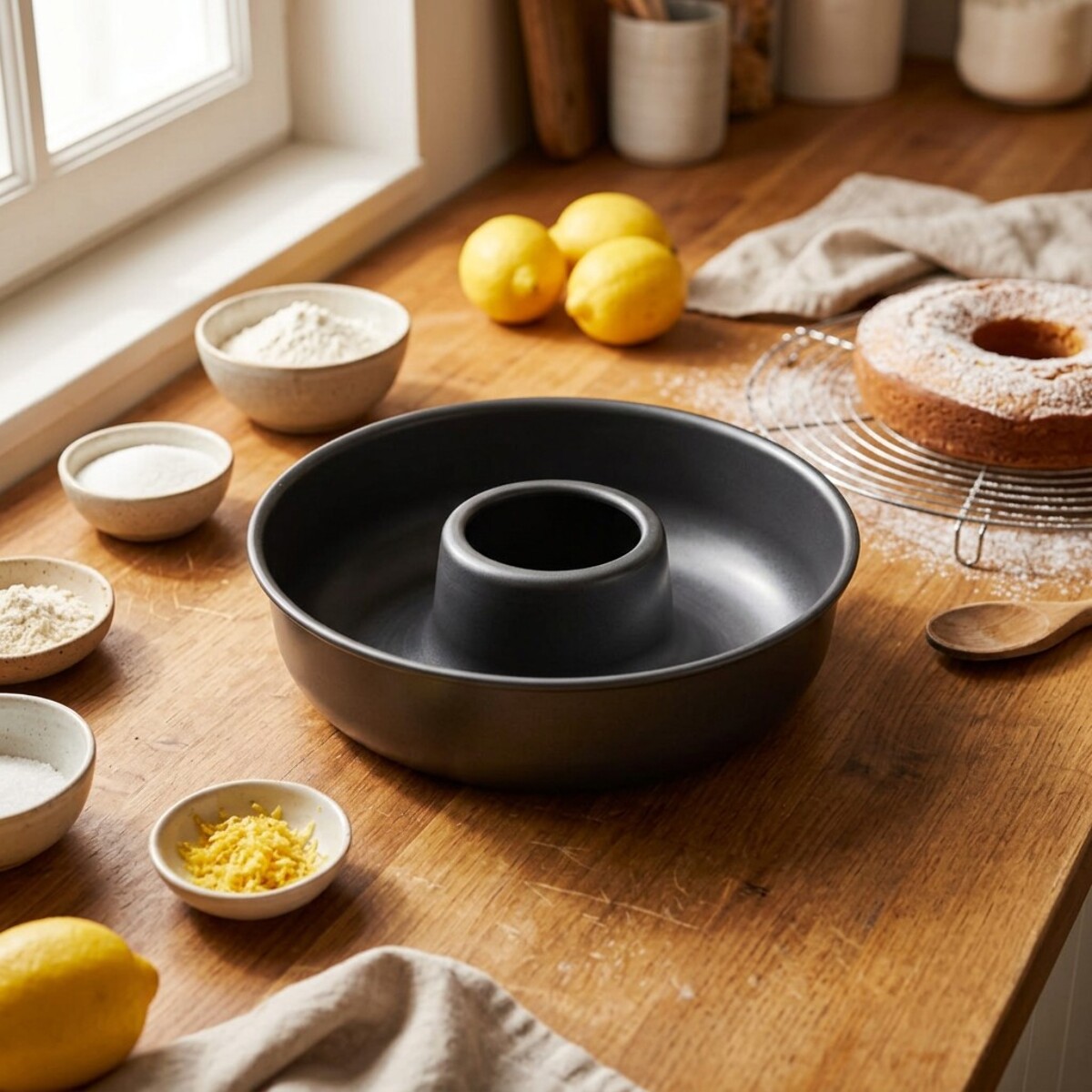 Moule à savarin 28 cm Zenker Black Metallic