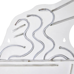 Néon LED Nouille 35cm rouge