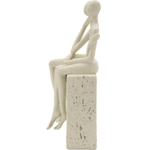 STATUETTA COPPIA STONS CM 11,5X9X25