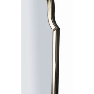 SPECCHIO DA MURO ISTANBUL ORO CM 60X2X150 (MISURA SPECCHIO CM 54X143,5)