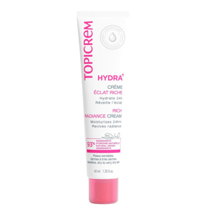 Hydra+ - Crème Hydratante Eclat Riche 40 ml