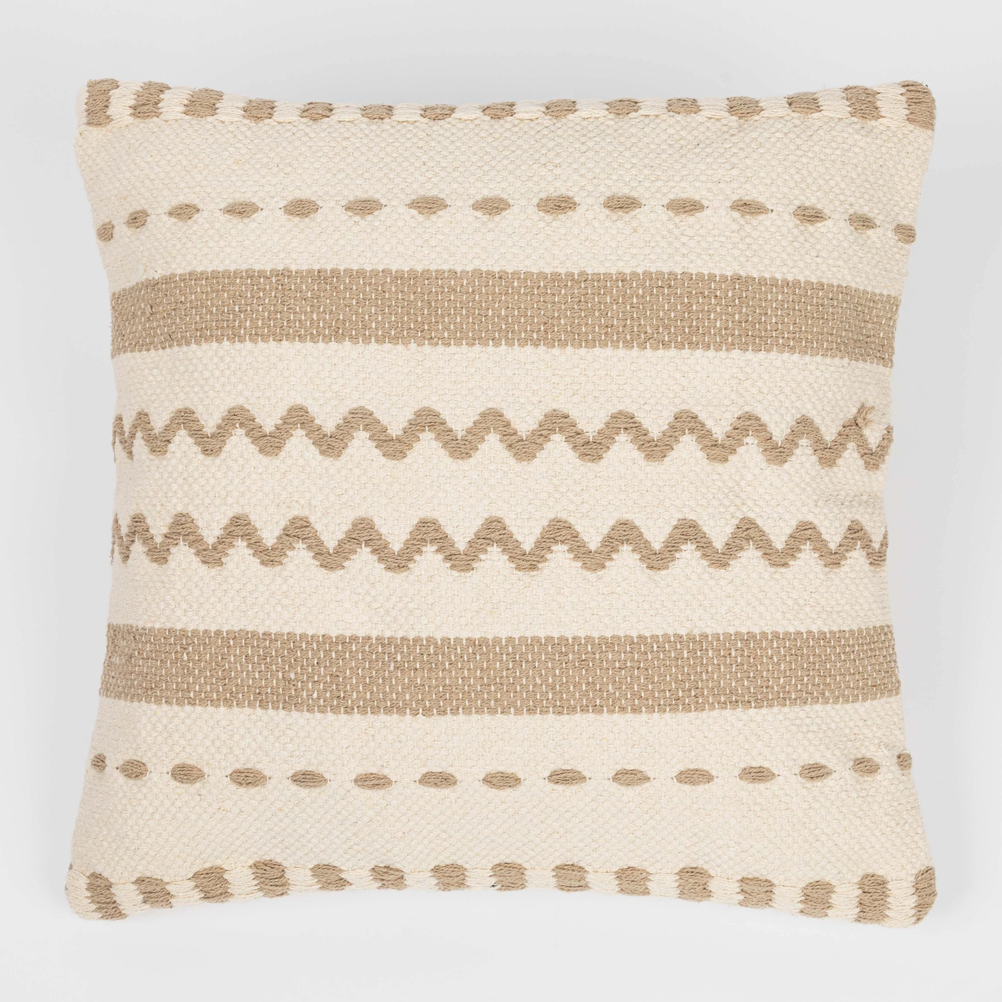 Cojín cuadrante algodón Leito 45x45 - funda + relleno