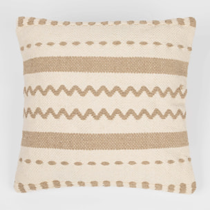 Cojín cuadrante algodón Leito 45x45 - funda + relleno