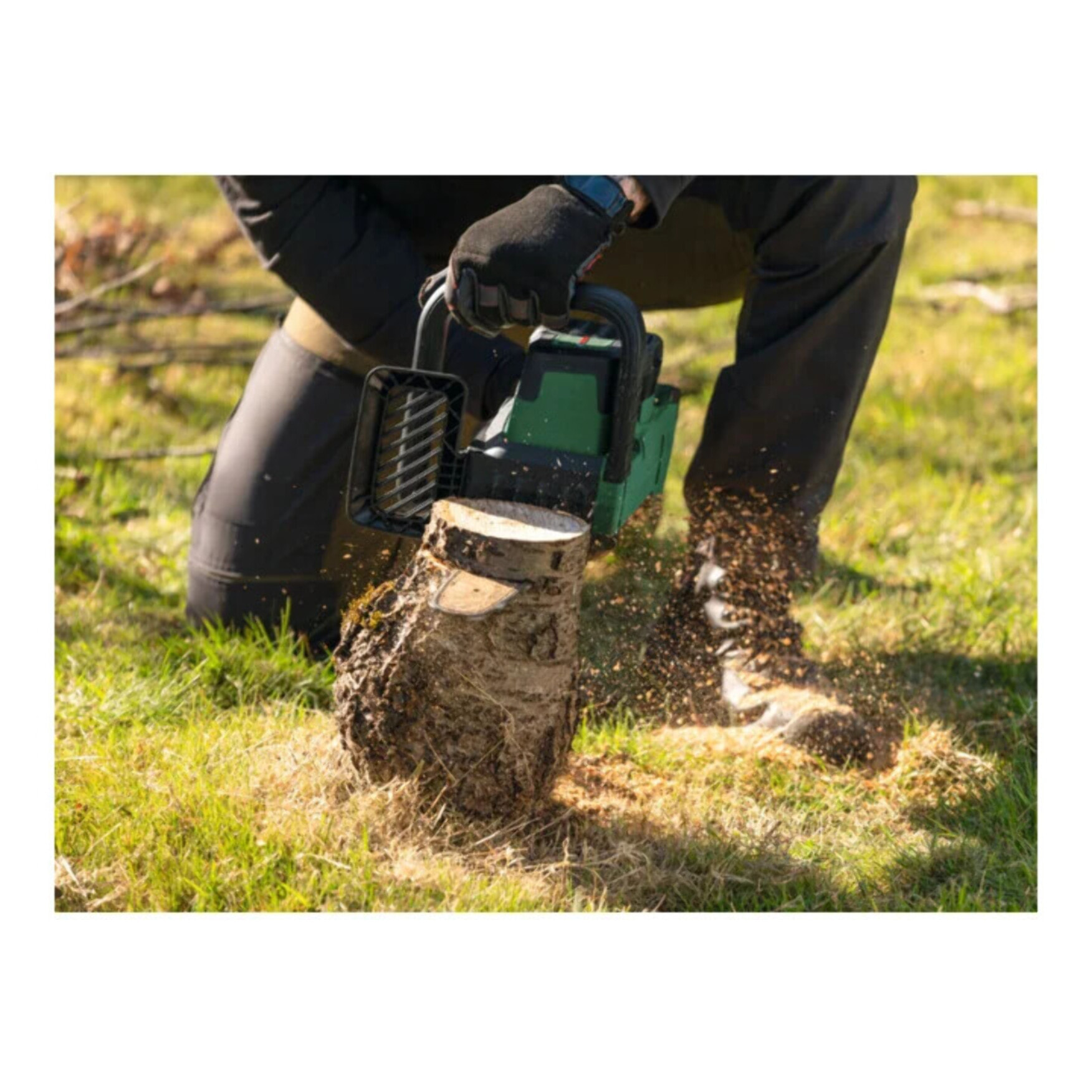 Tronçonneuse à chaîne sans fil 18V PKE18V-30-28 - BOSCH - avec 1 batterie 4.0Ah - 06008B8B00
