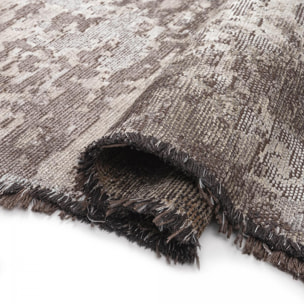 ATIPA Tapis salon kilim, Forme originale, Tissé à la main