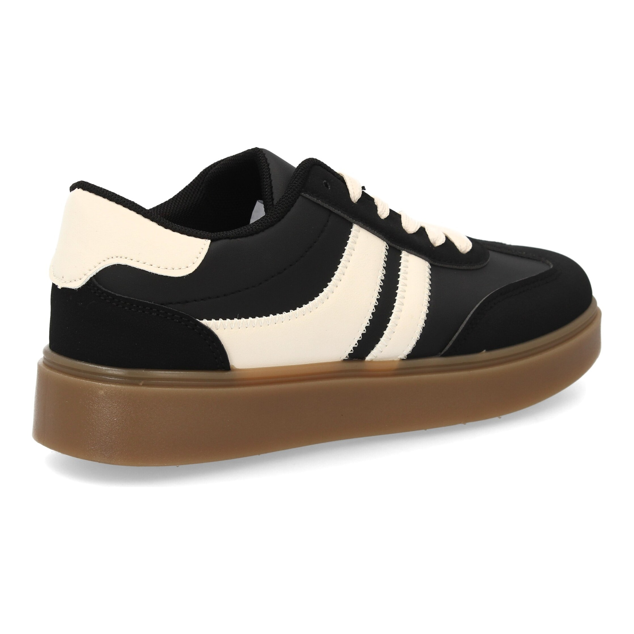 Zapatillas deportivas mujer casual con plataforma y cordones