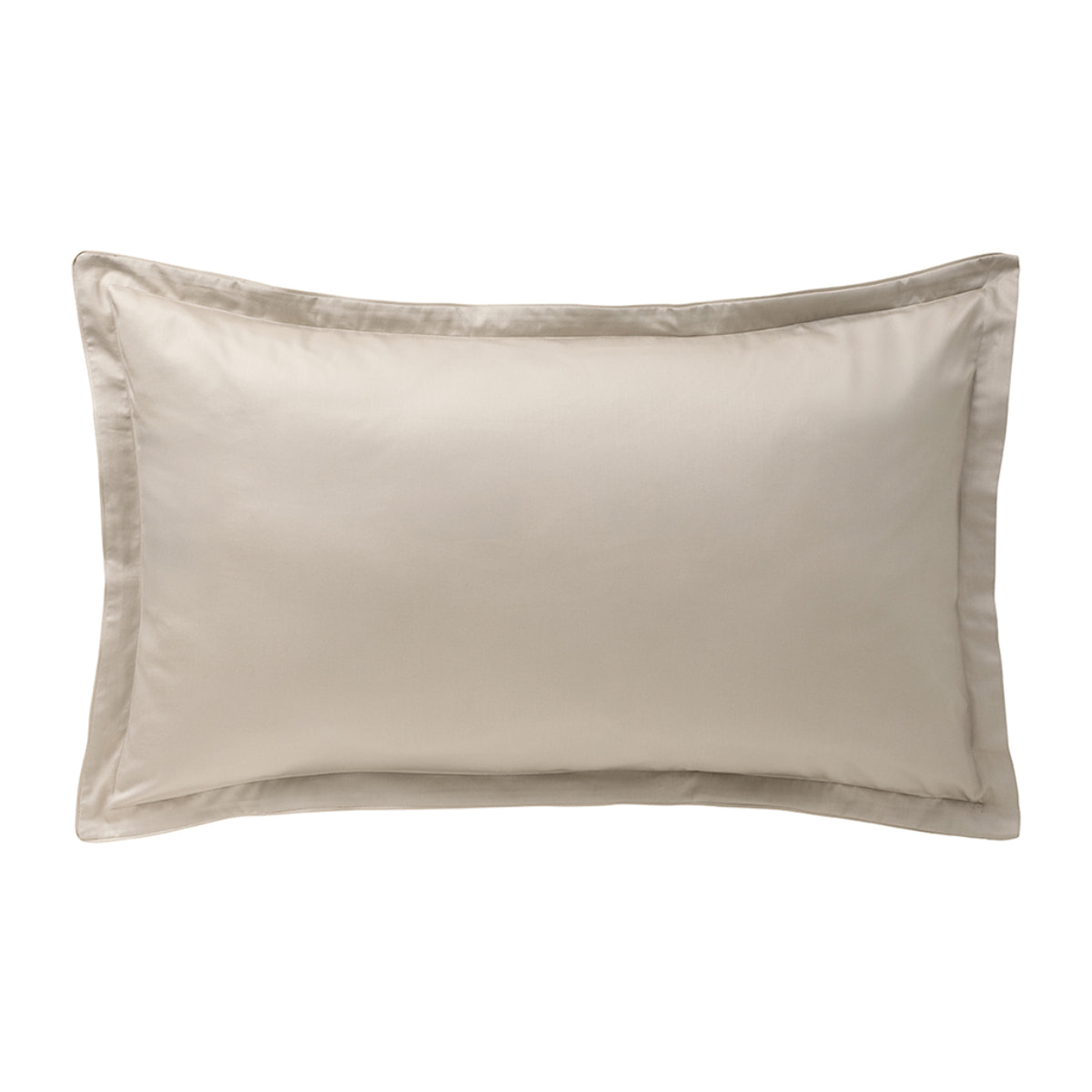 Taie d'oreiller imprimée en satin de coton bio, VIVIENNE