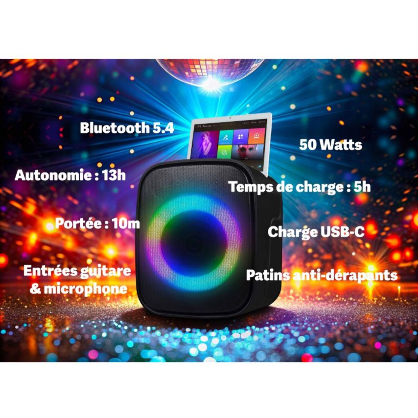 Enceinte sono ESSENTIELB Cube