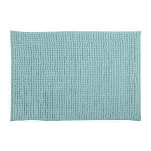 Lot de 2 tapis de bain CHENILLE 40x60 Vert Pastel MSV