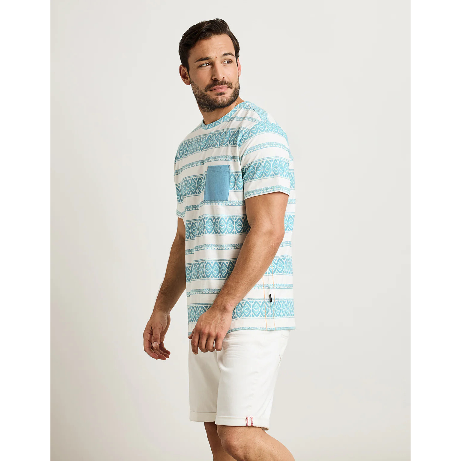 Camiseta Manga Corta Turquesa - Ilovix