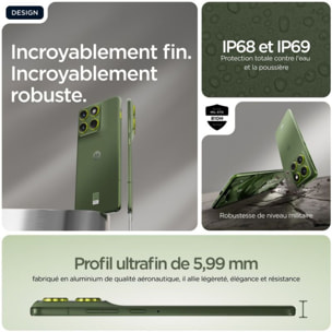 Smartphone MOTOROLA Smartphone MOTOROLA Edge70 512Go Vert Ol