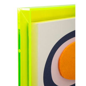 STAMPA SU TELA POP ART C/CORNICE -A- CM 50X3,3X70