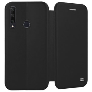 Etui IBROZ Huawei Y6P 2020 Cuir noir