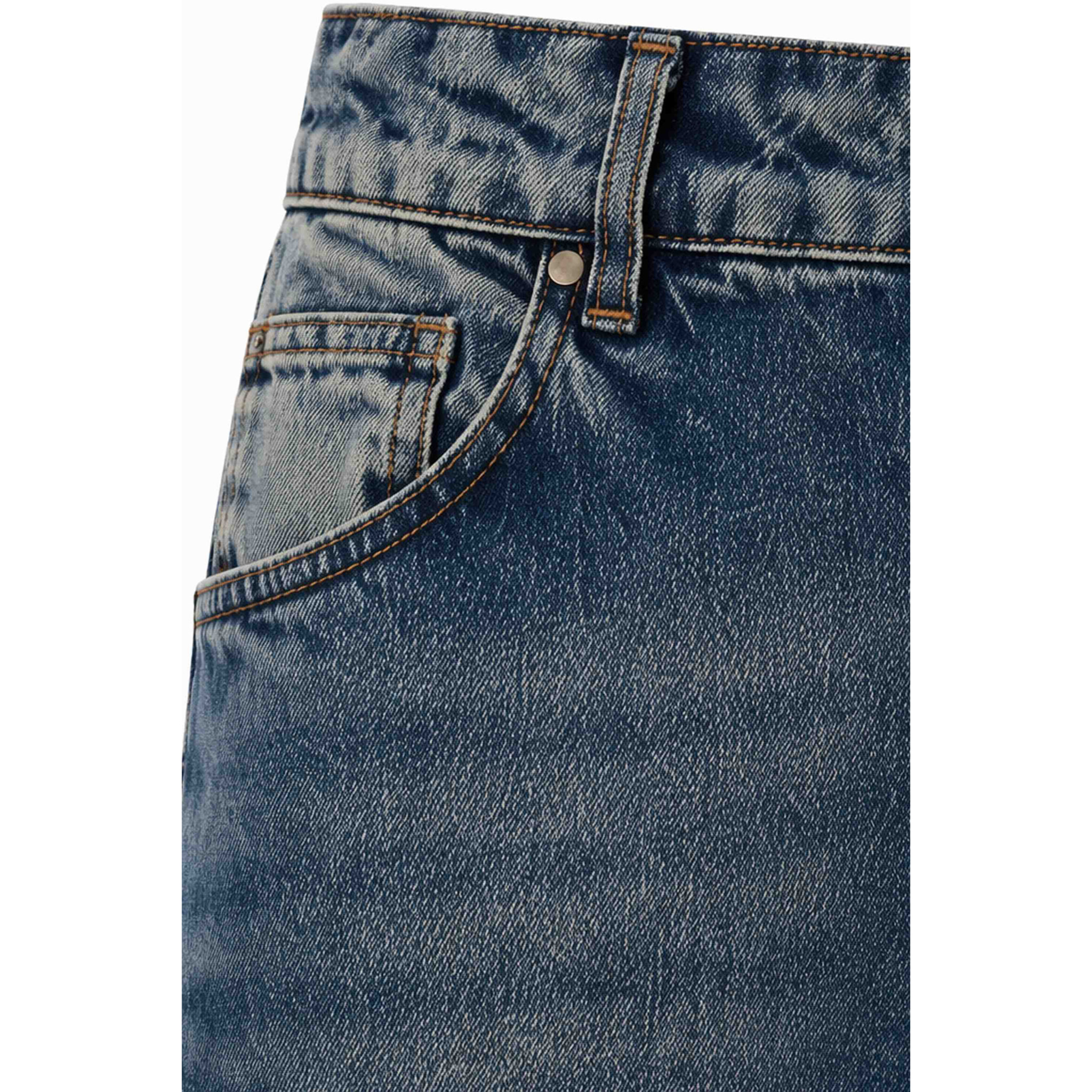Kocca - Jeans da donna a vita alta e gamba larga con cinque tasche Donna