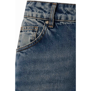 Kocca - Jeans da donna a vita alta e gamba larga con cinque tasche Donna