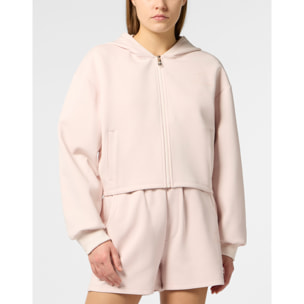 PLEIN SPORT Zip Hoodie Icon Scratch