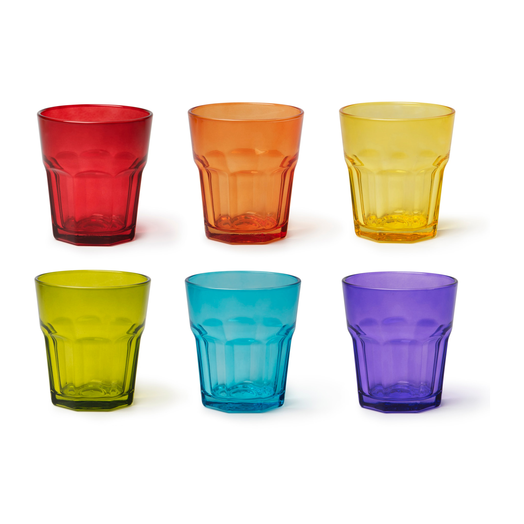 Set de 6 verres Excelsa – Atene, Verre Multicolore