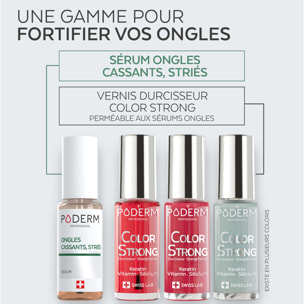 Color Strong - Vernis Durcisseur Kératine, Vitamine & Silicium Gloss Éclat