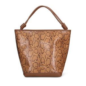 Borsa a mano da donna - Modello Astrea Lux - Pelle vegana PU - 39.0 x 23.0 x 17.0 cm