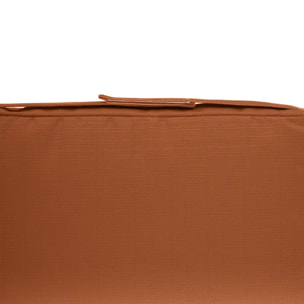 Galette de chaise carrée Terracotta