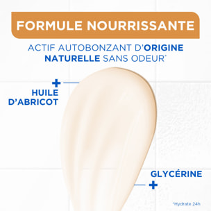 Mixa Lait Corps Effet Soleil peaux claires 250ml